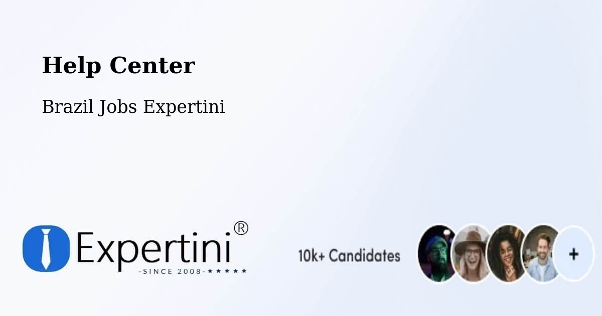 Help Center – Itapevi - Brazil Jobs Expertini